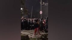 Tremendo lío: cargas policiales contra hinchas de River antes del partido contra Godoy