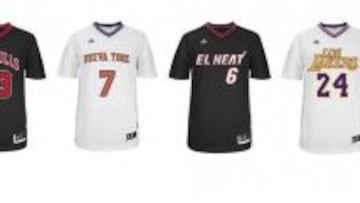 La NBA presenta las camisetas para la Noche Latina