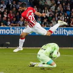 Villalibre describe como “un chute de energía” el recibimiento de Mendizorroza