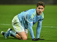 Soccer Football - Serie A - Cagliari v Juventus - Stadio Unipol Domus, Cagliari, Italy - January 17, 2026 Juventus' Kenan Yildiz during the match REUTERS/Alberto Lingria