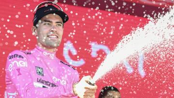 Dumoulin: "Los ataques de Nairo no me pusieron nervioso"