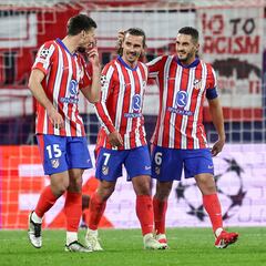 Salzburgo 0 - 4 Atlético: resumen, goles y resultado