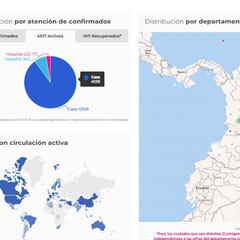 Mapa de casos y muertes por coronavirus por departamentos en Colombia: hoy, 29 de abril