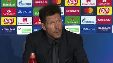 Simeone: "¿Herrera? El fútbol paga lo que uno trabaja