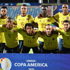 Alineación de Colombia hoy ante Uruguay en Copa América