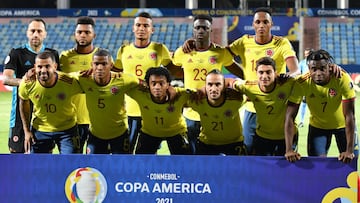 Alineación de Colombia hoy ante Uruguay en Copa América