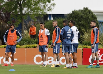 Buenos Aires 03 Octubre 2017
Eliminatorias Rusia 2018
Entrenamiento de la SelecciÃ³n Argentina previo al partido contra Peru, en el Predio Julio H Grondona.
Lionel Messi de Argentina
Foto Ortiz Gustavo 