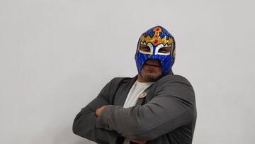 El Valiente posa para la cámara de Diario AS.