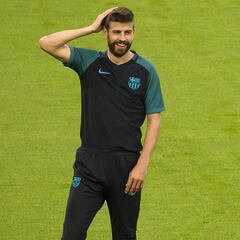 Piqué tuitea "..." tras el gol del Madrid y se lleva un zasca