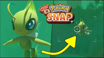 Celebi en New Pokémon Snap; dónde está y cómo fotografiarlo