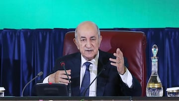 Abdelmayid Tebune, presidente de Argelia