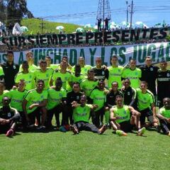 Más de 5.000 hinchas acompañan a Nacional en el entrenamiento