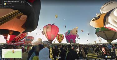 Vive el Festival Internacional del Globo a través de Google Street View