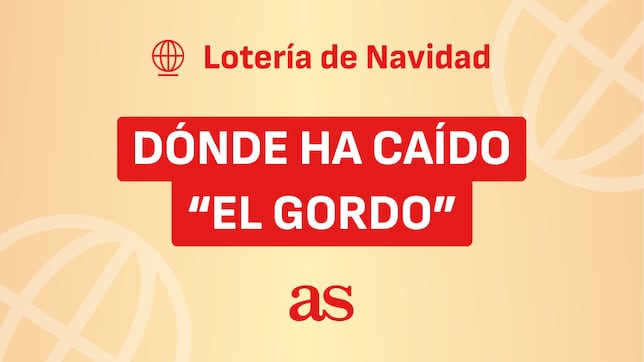 Ni Madrid ni Barcelona: esta es la administración en la que ha caído ‘El Gordo’ de la Lotería de Navidad