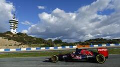 Max Verstappen, en los test de Jerez.