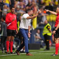 El acta del partido explica la expulsión de Pezzolano