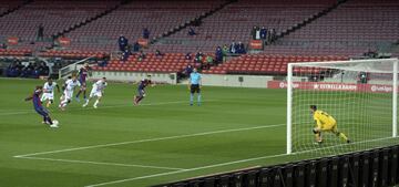 5-2. Antoine Griezmann marcó de penalti el quinto gol.