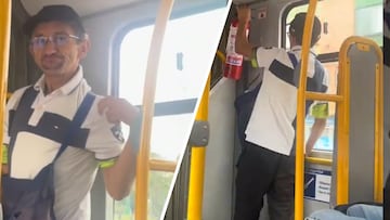 Pillado por sorpresa: usuario grabó a un hombre cometiendo este delito en Metrobus de Transmilenio