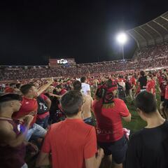 Locura en Mallorca tras el ascenso a Primera División