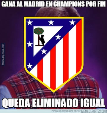 Los mejores memes del Atlético Madrid 2-1 Real Madrid