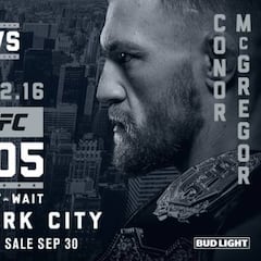 McGregor y Álvarez se medirán en el UFC 205 en Nueva York