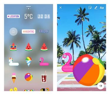11 tipos de Stickers que puedes añadir en Instagram Stories