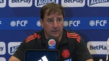 Néstor Lorenzo habló en la rueda de prensa previa al partido entre Bolivia y Colombia, por la novena fecha de las Eliminatorias Sudamericanas.