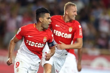 Falcao, goleador de la Ligue 1 con 7 goles en 4 partidos