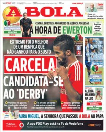 Portadas de la prensa deportiva