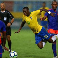 La Brasil de Vinicius Junior sólo empata ante Colombia