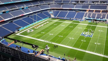 14/11/25
ESTADIO SANTIAGO BERNABEU
TRANSFORMACION PREPARATIVOS OBRAS
FUTBOL AMERICANO NFL