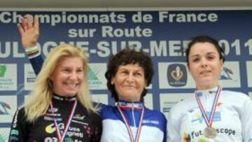 Longo, ayer: oro, en el centro.