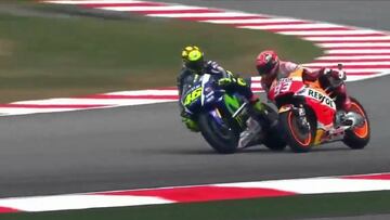 Rossi insiste con el "robo" de Marc Márquez en 2015