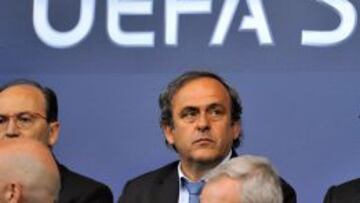 Michel Platini, presidente de la UEFA.