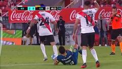 El penal que hizo Díaz en River y que anotó un ex Colo Colo