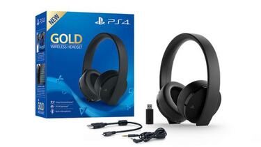 Sony presenta los cascos Gold Wireless Headset 7.1 para PS4