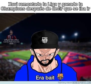 Los memes, impasibles con la victoria del Barcelona