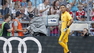 Keylor Navas pone en un compromiso a Courtois