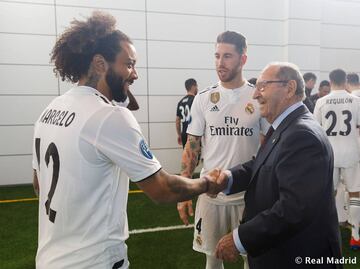 Marcelo y Paco Gento