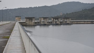Vista del embalse de El Grado, a 18 de marzo de 2025, en Huesca, Aragón (España). Los embalses de Huesca casi han alcanzado el 100% de su capacidad debido a las entradas de más de 700 m³/s.
18 MARZO 2025;EMBALSE;PRESA;AGUA;HUESCA;LLUVIAS;CRECIDAS;RÍOS;
Verónica Lacasa / Europa Press
18/03/2025