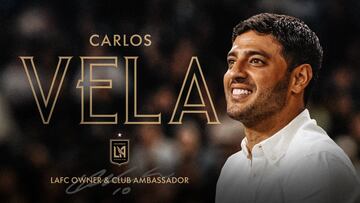 El histórico futbolista mexicano, Carlos Vela, se une al LAFC como propietario del club. Continúa con su legado, pero ahora de pantalón largo.