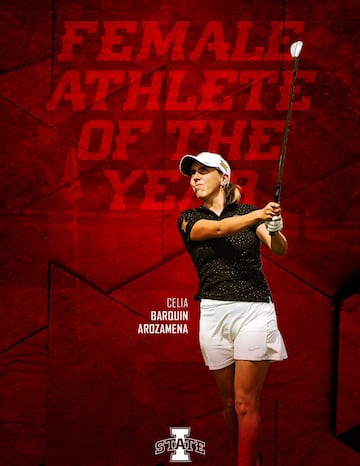 Atleta femenina del año en la Universidad de Iowa State