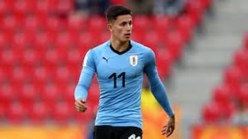 El delantero uruguayo de 19 años juega en LAFC