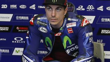 Maverick Viñales en Jerez.