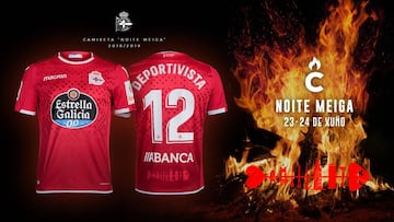 El Depor presentó su nueva equipación