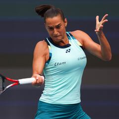 Día de sorpresas: Garcia elimina a Gauff y Alexandrova a Swiatek