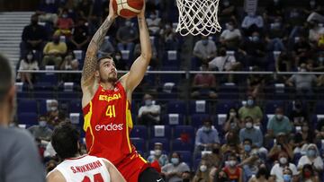 El jugador de la Selección española, Juancho Hernangómez, ha valorado la victoria de su equipo ante Irán en el segundo partido de preparación para los Juegos Olímpicos de Tokio 2020.