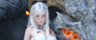 Four, nuevo personaje para Drakengard 3 y la única diosa virgen