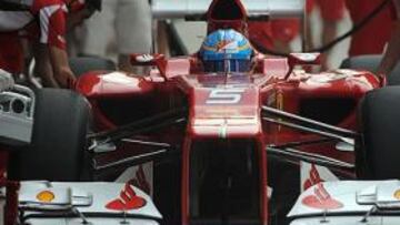 <b>NO SE RINDE JAMÁS. </b>Alonso demostró en India que mientras haya opciones de título, luchará.