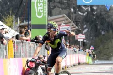 Alejandro Valverde, subirá al podio como tercero de esta edición. 